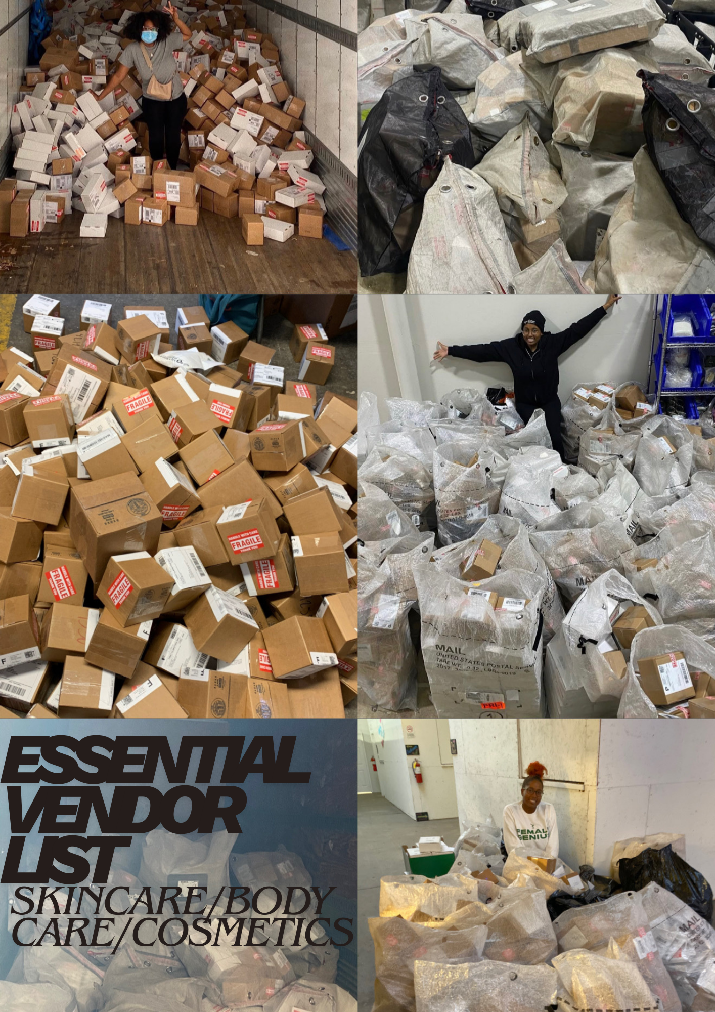 THE ULTIMATE SKIN & BODY CARE VENDOR BIBLE